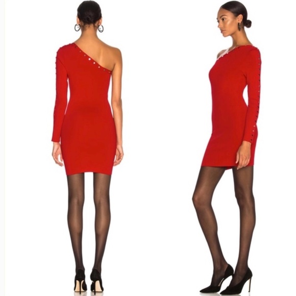 ALEXANDER WANG RED DRESS - Picture 1 of 3